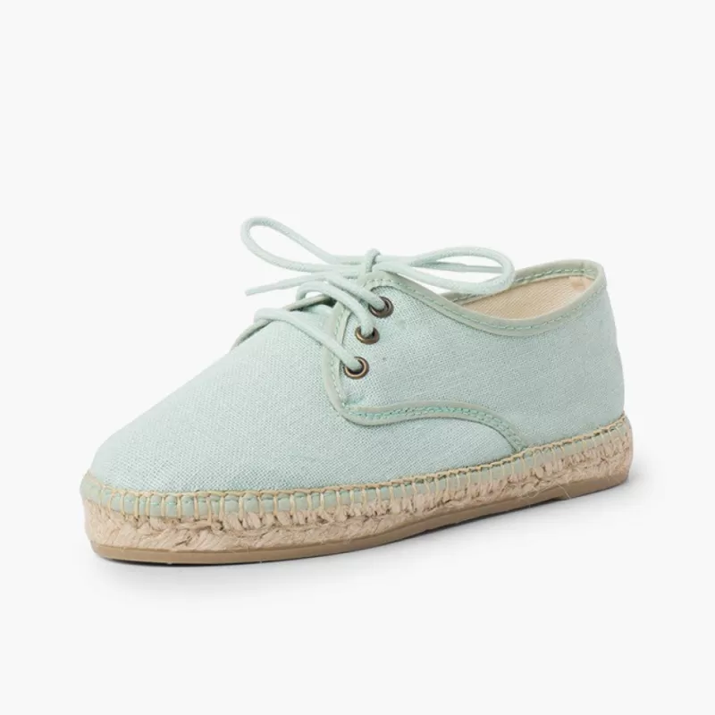 Pisamonas Blucher Linho Sola Alpargata Outlet