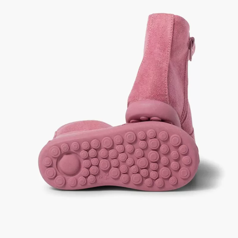 Pisamonas Botas Menina Tipo Camurca Com Fecho-Eclair Shop