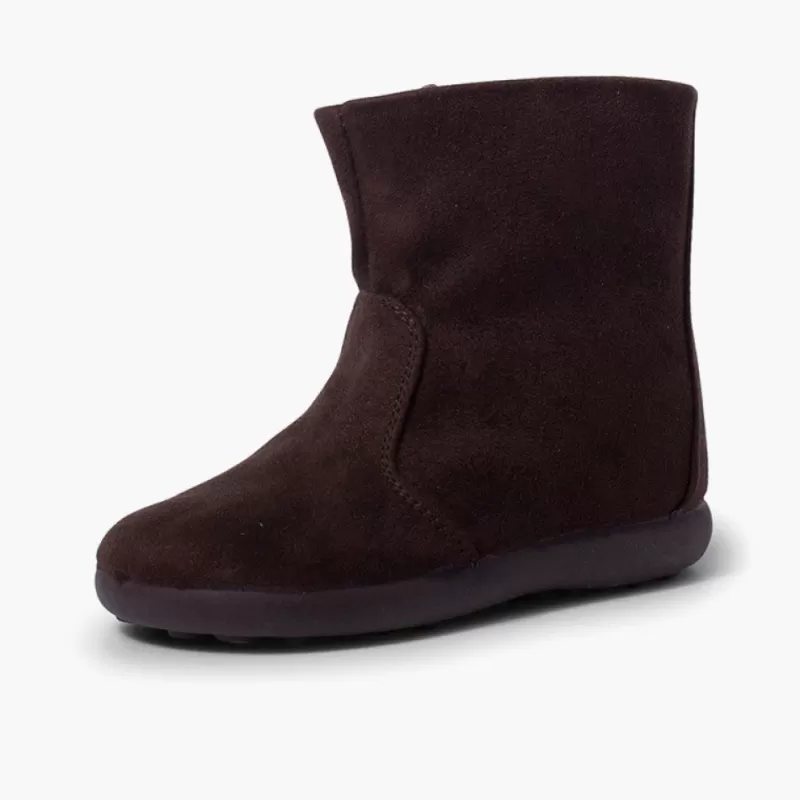 Pisamonas Botas Menina Tipo Camurca Com Fecho-Eclair Shop