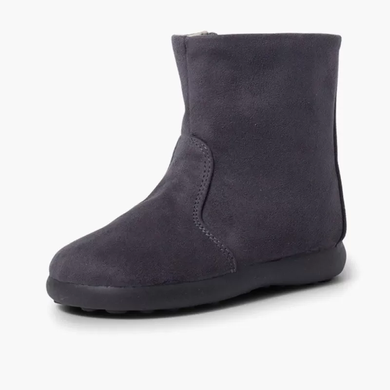Pisamonas Botas Menina Tipo Camurca Com Fecho-Eclair Shop
