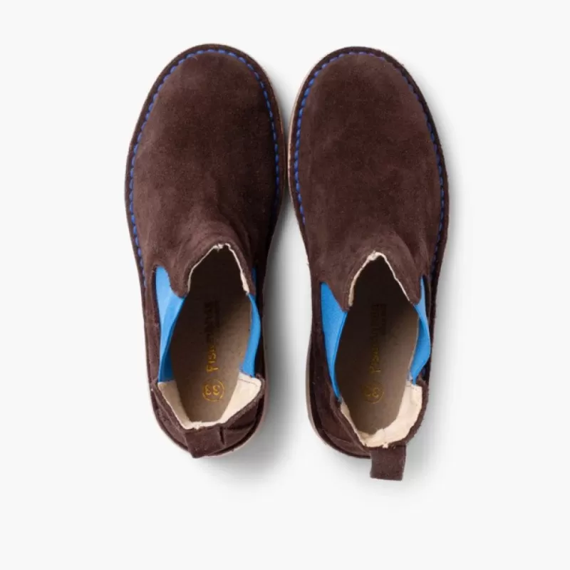 Pisamonas Botins De Camurca Criancas & Mulher Com Elasticos De Cores Outlet