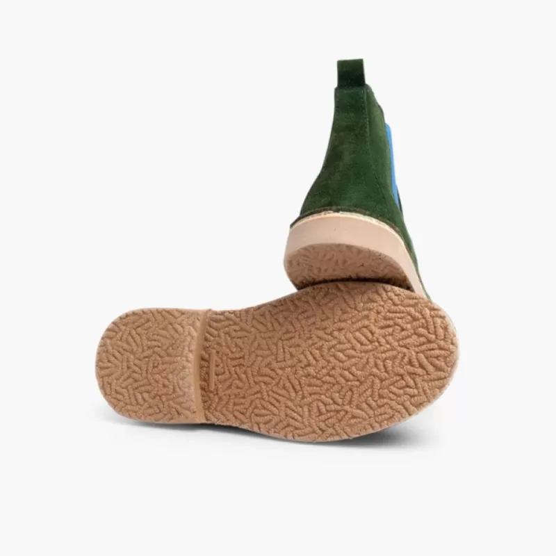 Pisamonas Botins De Camurca Criancas & Mulher Com Elasticos De Cores Outlet