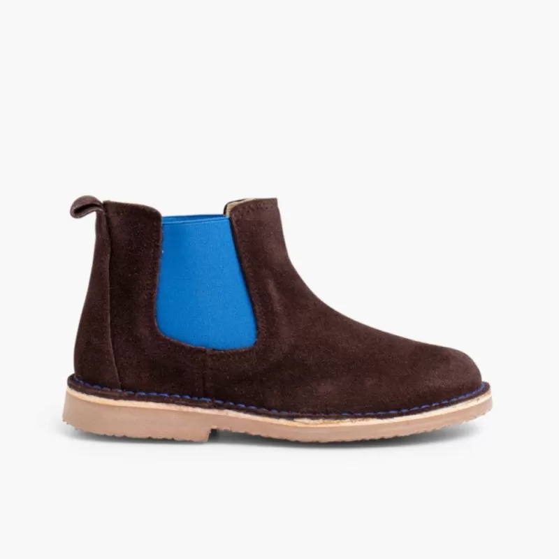 Pisamonas Botins De Camurca Criancas & Mulher Com Elasticos De Cores Outlet