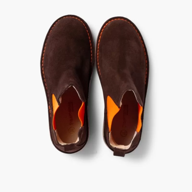 Pisamonas Botins De Camurca Criancas & Mulher Com Elasticos De Cores Outlet