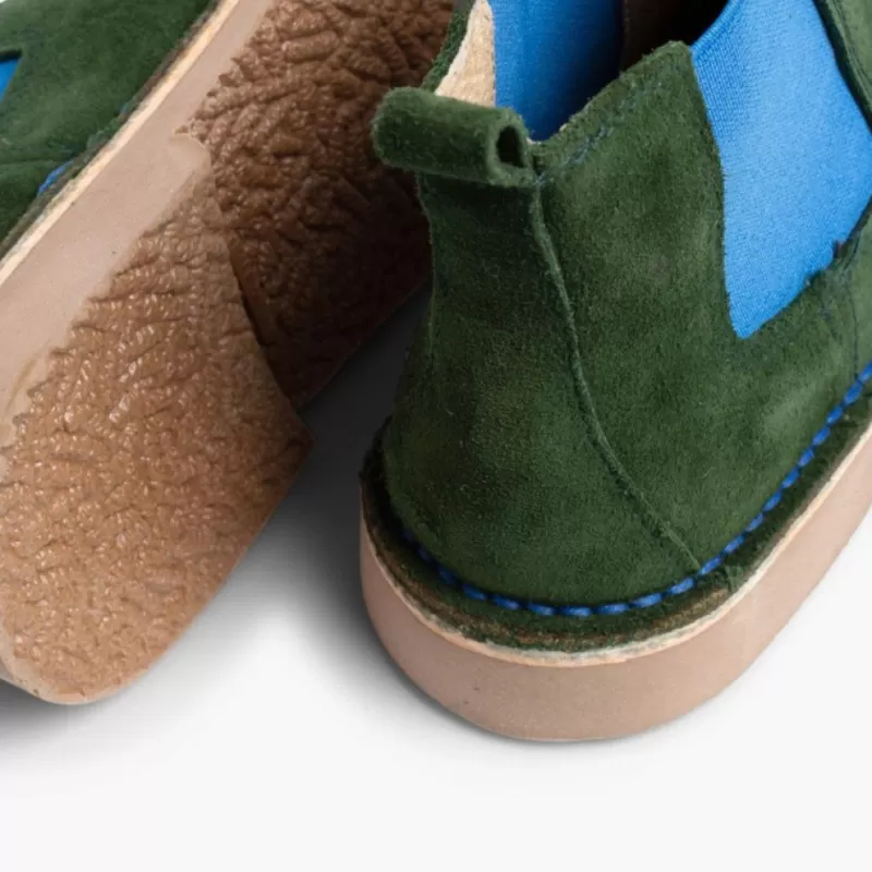Pisamonas Botins De Camurca Criancas & Mulher Com Elasticos De Cores Outlet