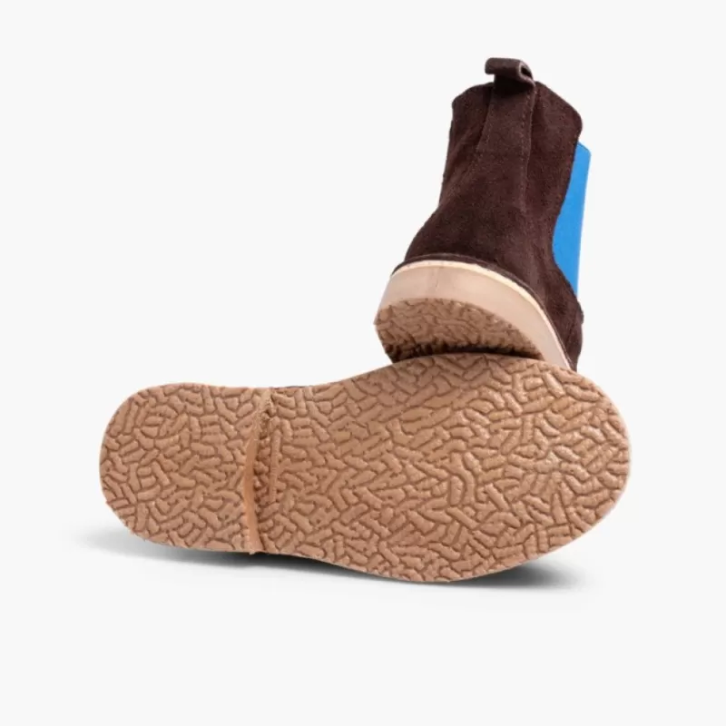Pisamonas Botins De Camurca Criancas & Mulher Com Elasticos De Cores Outlet