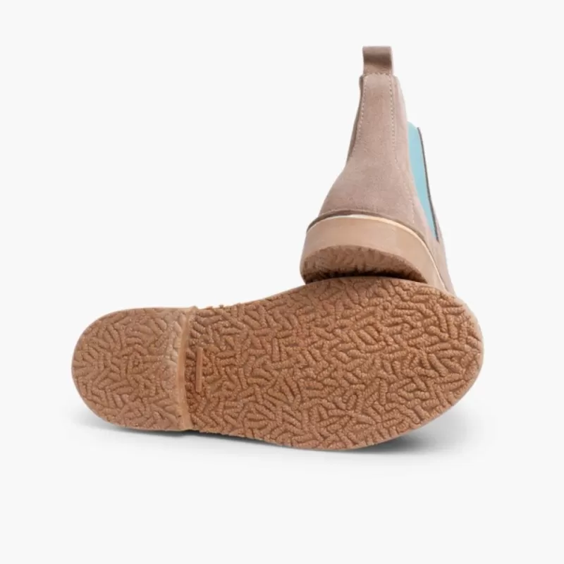 Pisamonas Botins De Camurca Criancas & Mulher Com Elasticos De Cores Outlet