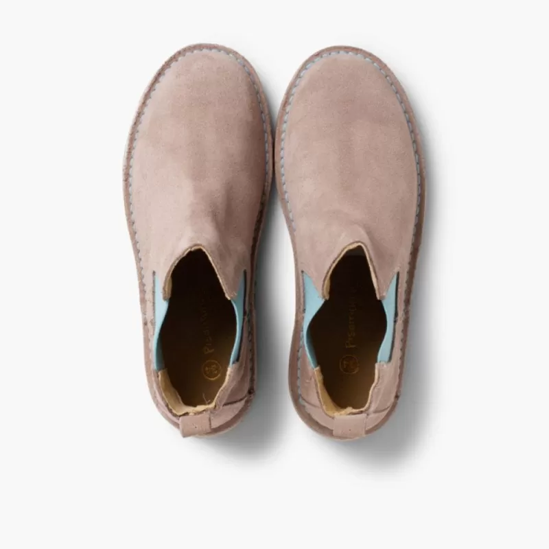 Pisamonas Botins De Camurca Criancas & Mulher Com Elasticos De Cores Outlet