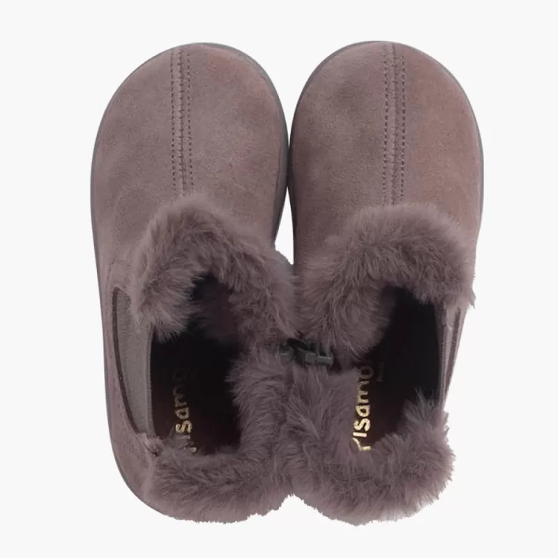 Pisamonas Botins Tipo Chelsea Menina Com Rebordo Pelinho Best Sale