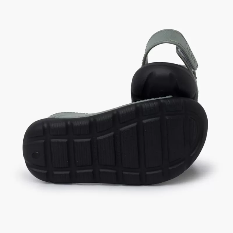 Pisamonas Sandálias De Borracha Dupla Fivela Sola Eva Tira Aderente Flash Sale