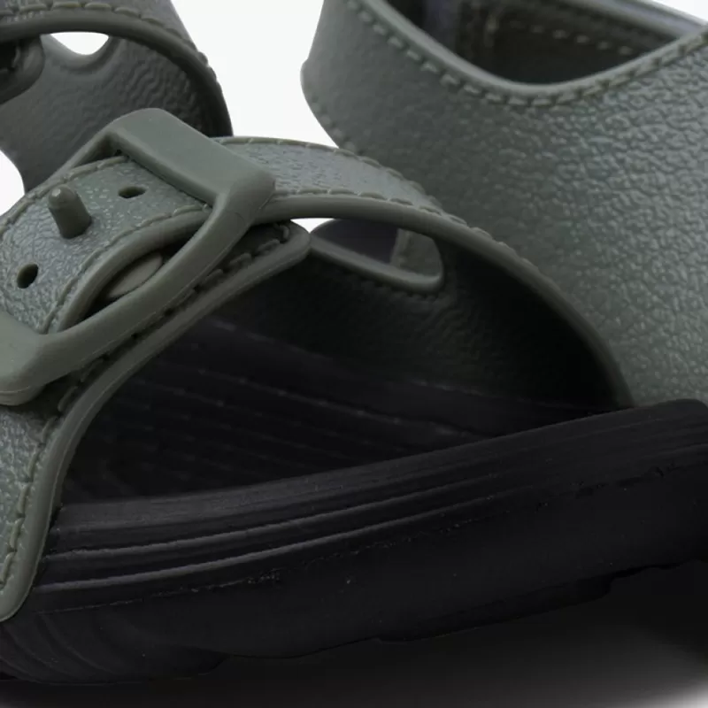 Pisamonas Sandálias De Borracha Dupla Fivela Sola Eva Tira Aderente Flash Sale