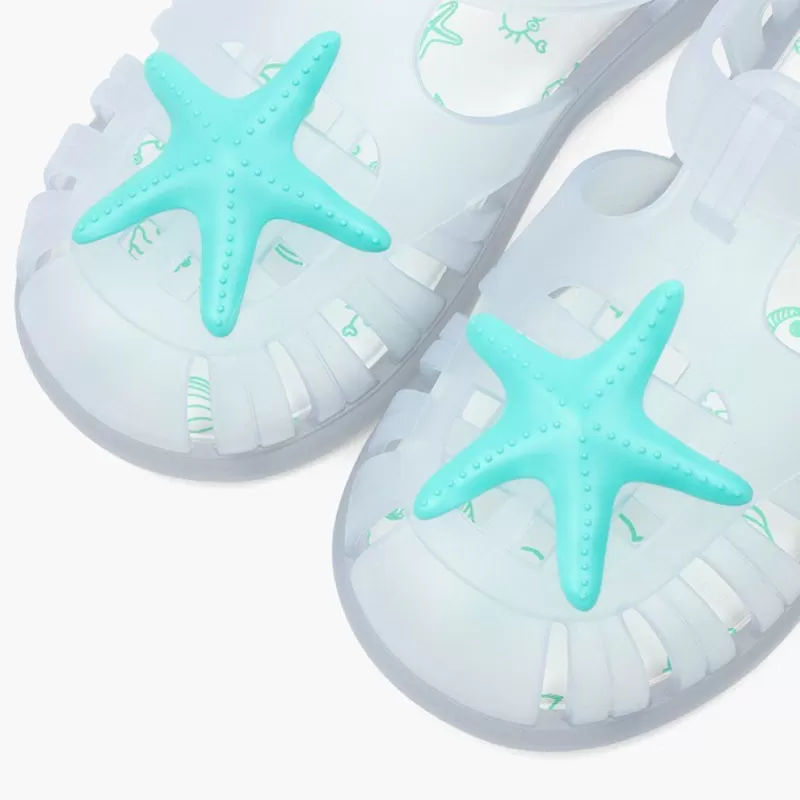 Pisamonas Sandálias De Borracha Tiras Aderentes Com Estrela Do Mar Shop